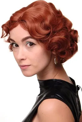 Produktbild von WIG ME UP Perücke 20er Jahre Kupferrot Modell: A4002