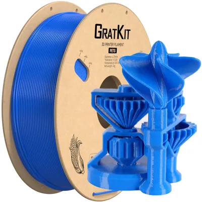 Image de Filament PETG, 1,75 mm, bobine de 1 kg, couleur bleu
