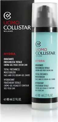 Produktbild von Collistar Uomo Hydra Total Freshness Moisturizer Face And Eye Cream-Gel 80 ml