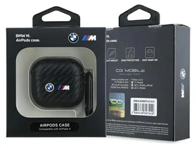 Produktbild von Bmw Bma4wmpuca2 Airpods 4 Airpods-hülle Durchsichtig  Durchsichtig One Size
