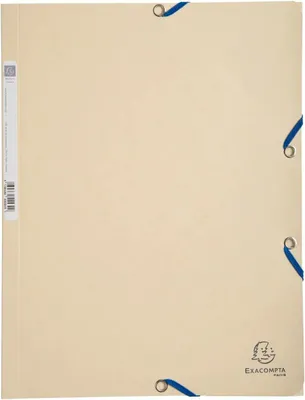 Produktbild von EXACOMPTA Eckspannermappe DIN A4 Karton elfenbein