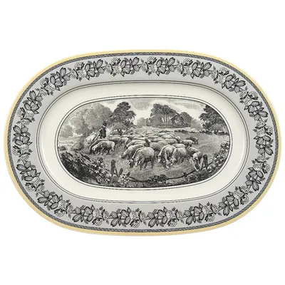 Produktbild von Villeroy & Boch Audun Ferme Platte oval 34x24cm