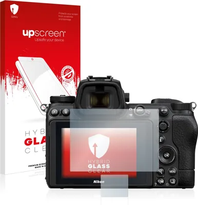 Produktbild von upscreen Schutzglas für Nikon Z 7 II Schutzfolie Panzer Folie Glas Display Schutz klar