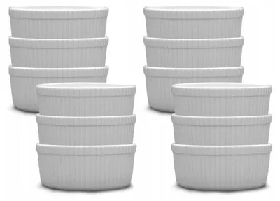 Produktbild von Lubiana Ameryka 12er Set Dessertschalen Porzellan 9 cm