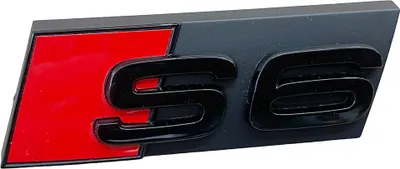 Immagine prodotto di Originale Audi S6 A6 Black Edition emblema logo Lettering in nero
