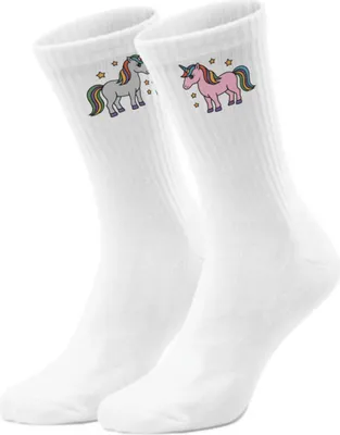 Produktbild von epicsocks Unicorn Dreams Einhornfreunde Socken in 42-46 im Paar