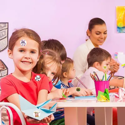 Produktbild von Schattige runde Tierstickers - 1500 Stück - Kindstickerset mit Belohnungsstickern - Lehrerstickers - Festbelohnungsstickers