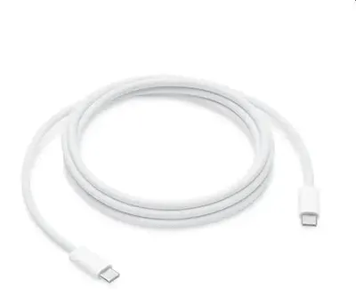 Zdjęcie produktu dla Apple MU2G3ZM/A, 2 m, USB C, USB C, USB 2.0, 0,48 Gbit/s, Biały