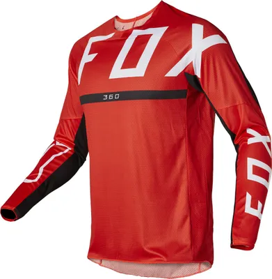Produktbild von Fox 360 Merz Motocross Jersey (Red/Black,XXL)