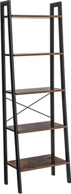 Produktbild von Famanu Leiterregal - Vintage Design - 5 Ablagen - 56 x 172 x 34 cm (B x H x D)