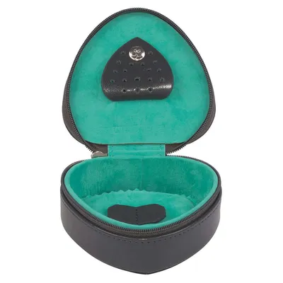 Produktbild von WINDROSE Schmuckschatulle Merino Moda Herzdose Black schwarz