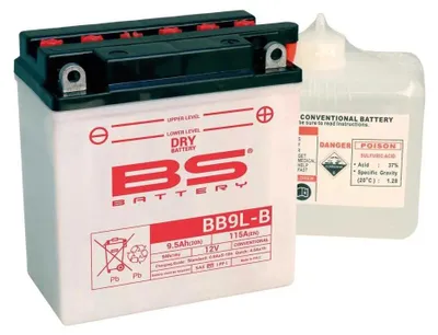 Obrázok produktu pre Bs Battery Bb9l-b Uzatvorená olovená batéria Priehľadná  Priehľadná Jedna veľkosť