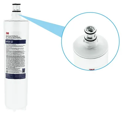 Produktbild von 3M™ High Flow Wasserfilter HF20‑SI / 5636429