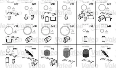 Produktbild von VALEO 509204 O-Ring-Reparaturset