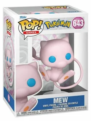 Obrázek produktu pro Figurka FUNKO POP Games: Pokémon - 643 Mew