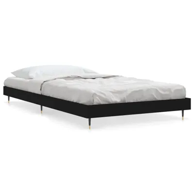 Produktbild von Bettgestell Schwarz 90x200 cm Holzwerkstoff