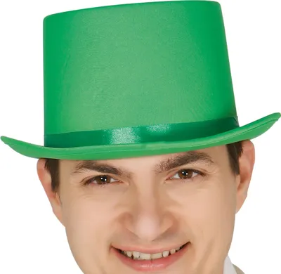 Produktbild von Clownhut GRÜN Zylinder Zauberermütze