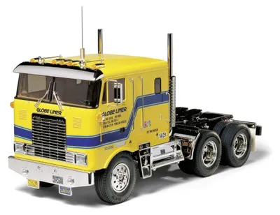 Zdjęcie produktu dla Tamiya 1:14 Ciężarówka RC US Truck Globe Liner Kabina nad ciężarówką BS