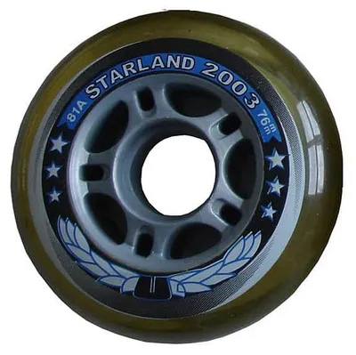 Produktbild von Acra ACRA CS05/2 SKATE Ersatzrollen für Rollschuhe 76 x 24 mm