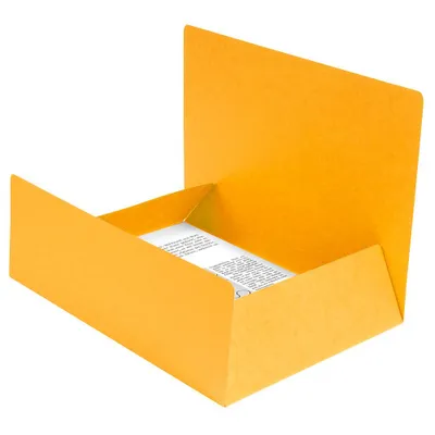 Image de Chemise à 3 rabats A4 jaune
