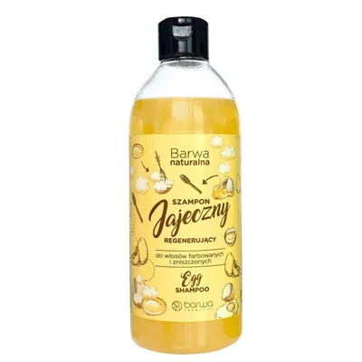 Image de Barwa Natural Egg Shampoo, 500 ml