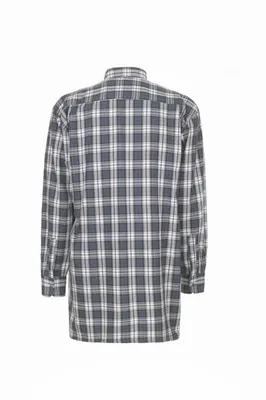 Produktbild von Planam Flanellhemd 2001 Gr. 43/44 grün kariert