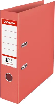 Immagine prodotto di Cartella a leva A4 Esselte No.1 Power Colour'Breeze, plastica piena, dorso 7,5 cm, corallo