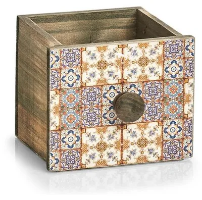 Produktbild von Deko-Schublade für Accessoires, MOSAIC, 12 x 13 x 11,5 cm, ZELLER - ZELLER