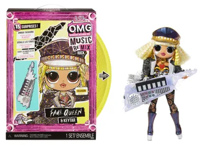Produktbild von MGA Doll LOL Surprise! OMG ReMix Rock Big Sis Fame Queen mit Tasten