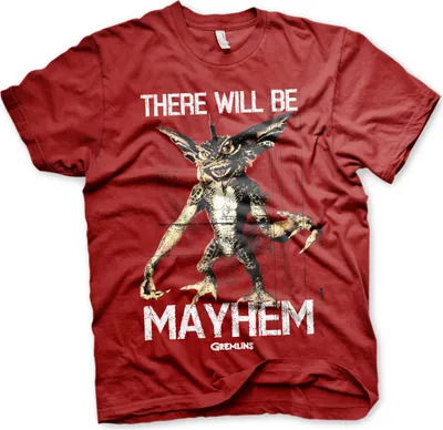 Produktbild von There Will Be Mayhem T-Shirt - Small - TangoRed