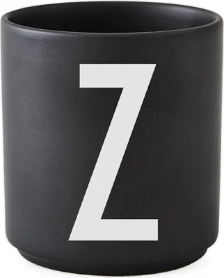 Produktbild von Design Letters - AJ Becher Z, schwarz