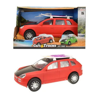 Produktbild von Toi-toys toitoys großes Spielauto mit Surfbrett 31 cm lang