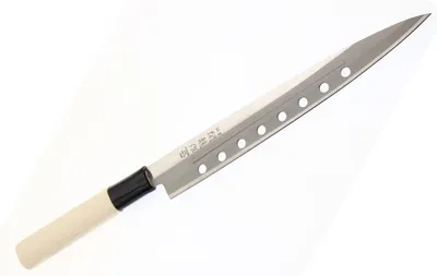 Yanagiba-Sashimi-Filiermesser 21 cm, Edelstahl, Pappelholzgriff