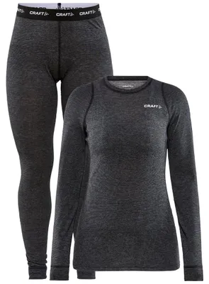 Produktbild von Craft Wollenset für Frauen, aus 100% Wolle, XXL, für empfindliche Haut