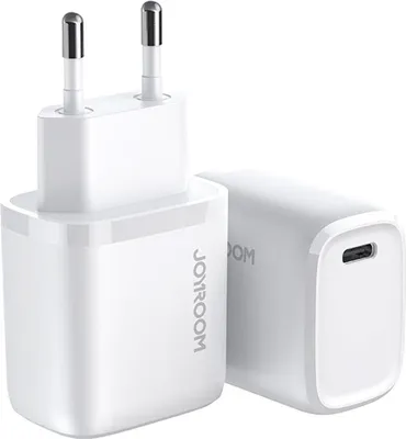 Image de Joyroom USB Type C / USB 20 W Power Delivery charge rapide 3.0 AFC SCP blanc (NRT-DY139E)