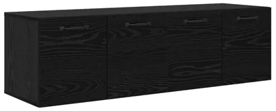 Image de Deux armoires murales, dimensions : 120 x 36,5 x 35 cm, en panneaux de particules