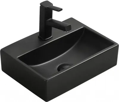 Zdjęcie produktu dla Mexen Mini umywalka nablatowa 40 x 30 cm, czarna mat - 21094085