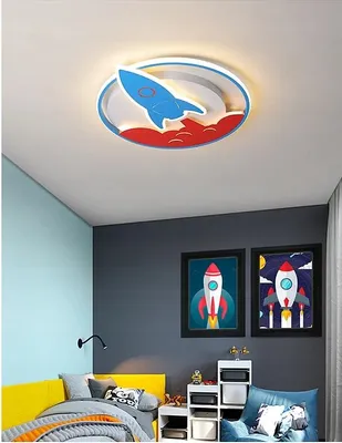 Obrázek produktu pro LED stropní svítidlo Rocket s dálkovým ovládáním pro dětský pokoj