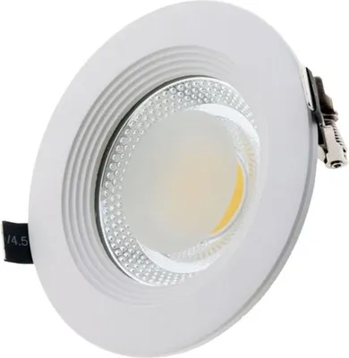Image de Spot LED Encastrable COB Rond 15W Ø175mm - Blanc Froid 6000K - 8000K