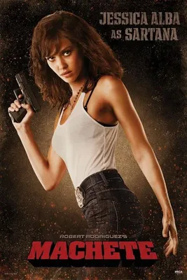 Produktbild von MACHETE - Jessica Alba - 61x91,5 cm - Filmplakat
