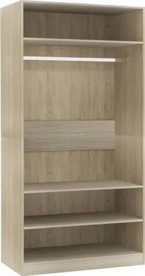 Immagine prodotto di Armadio Rovere Sonoma 100x50x200 cm in Legno Multistrato