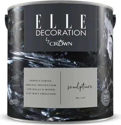 Produktbild von ELLE Decoration by Crown  Premium Wandfarbe Matt Sculpture No.147  2,500L