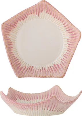 Produktbild von Floral Schale, Rose, Steingut
