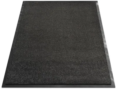 Image de Tapis anti-salissures M | Monochrome | noir | 120 x 180 cm