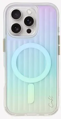 Immagine prodotto di Custodia magnetica lineare Uniq Coehl per Iphone 16 Pro - Iridescente
