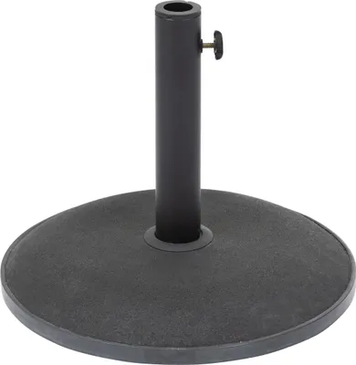 Produktbild von Runder Sonnenschirmständer schwarz - 15 kg - Hespéride