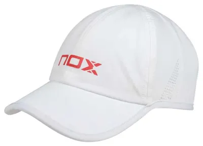Zdjęcie produktu dla Czapka Nox – biała  Biała, rozmiar uniwersalny
