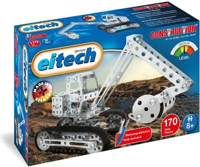 Produktbild von eitech Metallbaukasten 00087 - Bagger 1