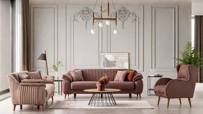 Produktbild von Komfortable Sofagarnitur 3+3+1 Sitzer Sitzgruppe Polstergarnitur Couchgarnitur