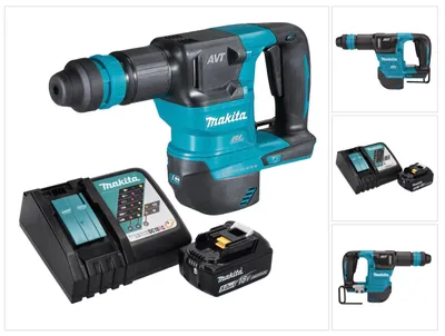 Image de Makita DHK 180 RT1 Marteau burineur sans fil 18 V 3,1 J SDS Plus Brushless + 1x batterie 5,0 Ah + chargeur